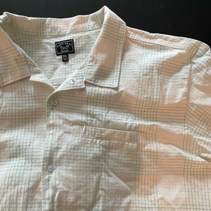 Never Worn Dark Seas Cotton Button Up